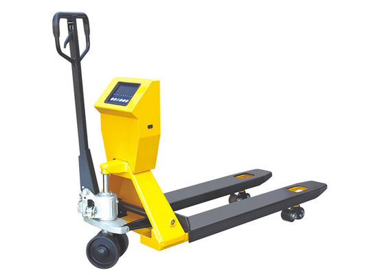 品質  Warehousing Mobile Pallet Truck With Scale High Strength Frame 1150mm​ Fork Length 工場