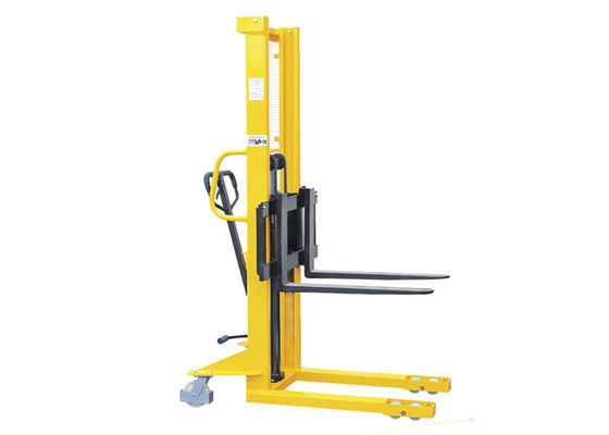 品質  Flexible Manual Hydraulic Stacker , Manual Stacker Pallet Truck 1235mm ​Turning Radius 工場